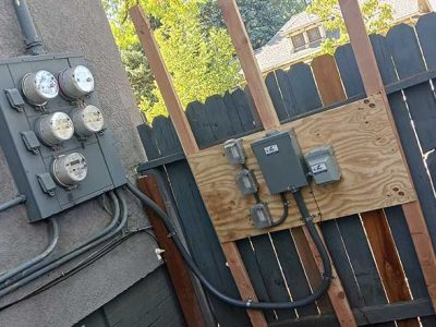 Electric Meter Bank