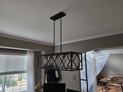 Hanging Lights Installation