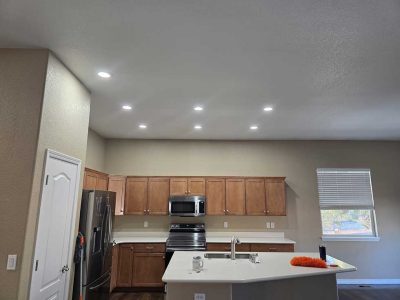 Kitchen Ceiling Lights Installation